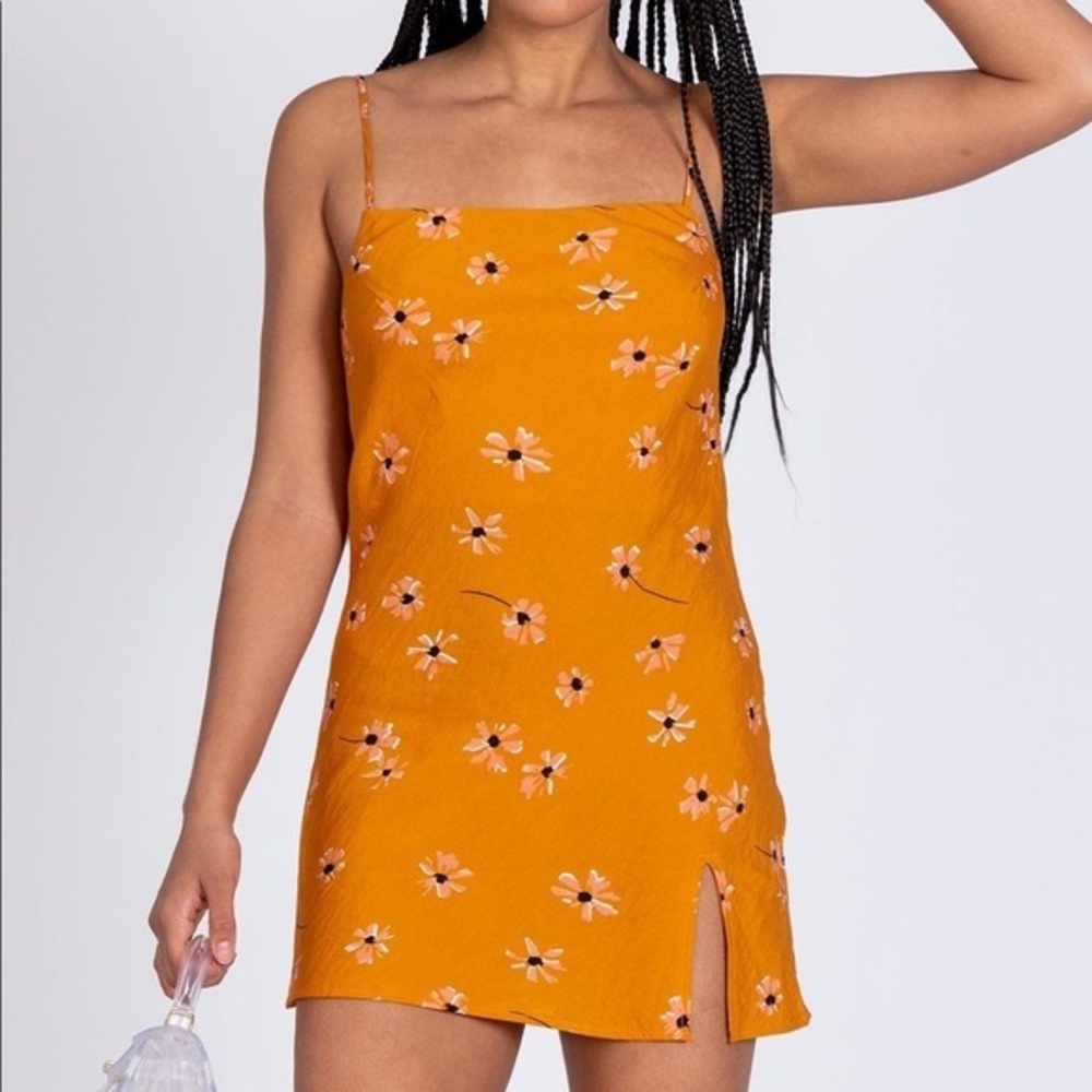 Princess Polly Plaz Floral Mini Dress